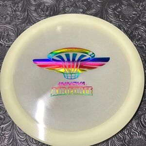 Innova Big Air Force Stamped Glow Champion Firebird Disc Golf Disc